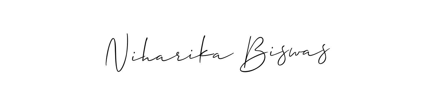 Once you've used our free online signature maker to create your best signature Allison_Script style, it's time to enjoy all of the benefits that Niharika Biswas name signing documents. Niharika Biswas signature style 2 images and pictures png