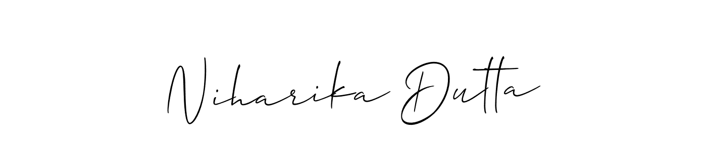 See photos of Niharika Dutta official signature by Spectra . Check more albums & portfolios. Read reviews & check more about Allison_Script font. Niharika Dutta signature style 2 images and pictures png