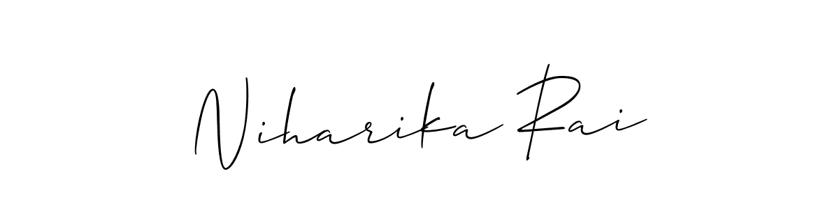 Once you've used our free online signature maker to create your best signature Allison_Script style, it's time to enjoy all of the benefits that Niharika Rai name signing documents. Niharika Rai signature style 2 images and pictures png