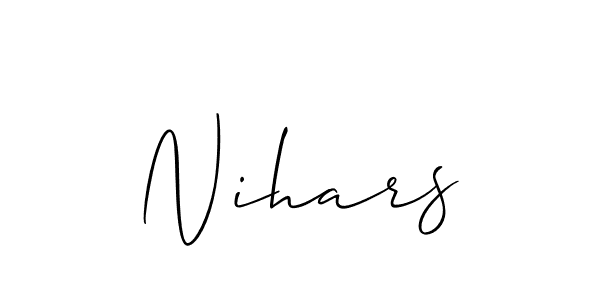 Once you've used our free online signature maker to create your best signature Allison_Script style, it's time to enjoy all of the benefits that Nihars name signing documents. Nihars signature style 2 images and pictures png