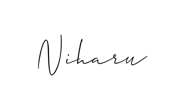 This is the best signature style for the Niharu name. Also you like these signature font (Allison_Script). Mix name signature. Niharu signature style 2 images and pictures png