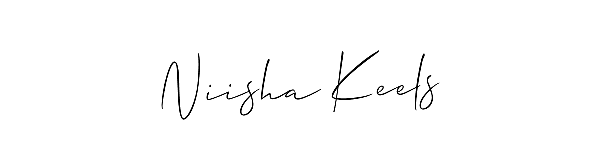 This is the best signature style for the Niisha Keels name. Also you like these signature font (Allison_Script). Mix name signature. Niisha Keels signature style 2 images and pictures png