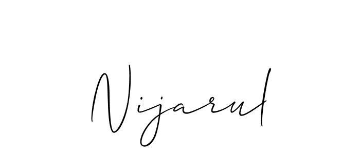 Here are the top 10 professional signature styles for the name Nijarul. These are the best autograph styles you can use for your name. Nijarul signature style 2 images and pictures png
