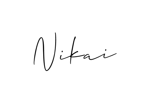 See photos of Nikai official signature by Spectra . Check more albums & portfolios. Read reviews & check more about Allison_Script font. Nikai signature style 2 images and pictures png