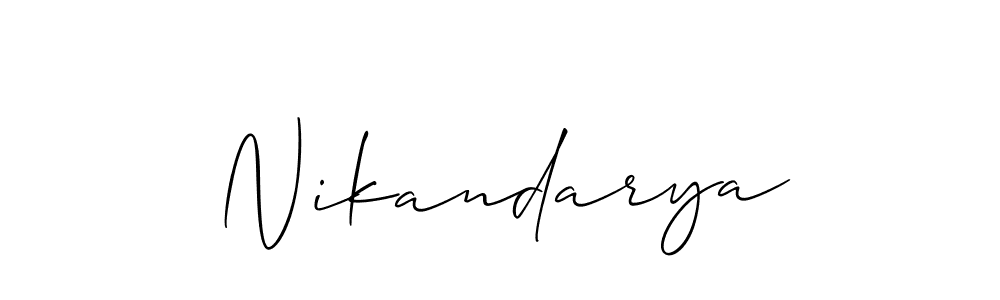 You can use this online signature creator to create a handwritten signature for the name Nikandarya. This is the best online autograph maker. Nikandarya signature style 2 images and pictures png