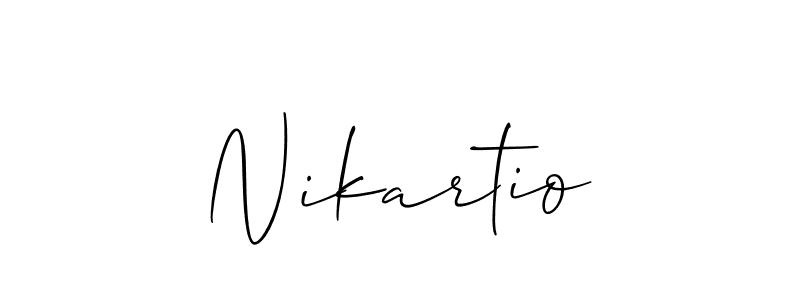 This is the best signature style for the Nikartio name. Also you like these signature font (Allison_Script). Mix name signature. Nikartio signature style 2 images and pictures png