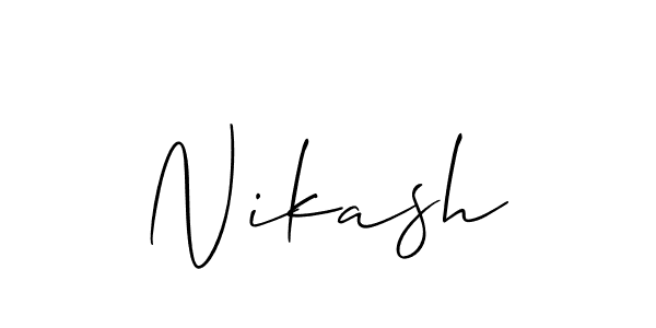 Here are the top 10 professional signature styles for the name Nikash. These are the best autograph styles you can use for your name. Nikash signature style 2 images and pictures png