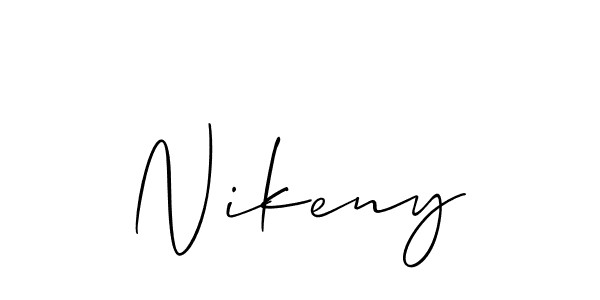 Best and Professional Signature Style for Nikeny. Allison_Script Best Signature Style Collection. Nikeny signature style 2 images and pictures png