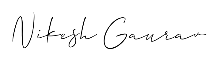 Design your own signature with our free online signature maker. With this signature software, you can create a handwritten (Allison_Script) signature for name Nikesh Gaurav. Nikesh Gaurav signature style 2 images and pictures png