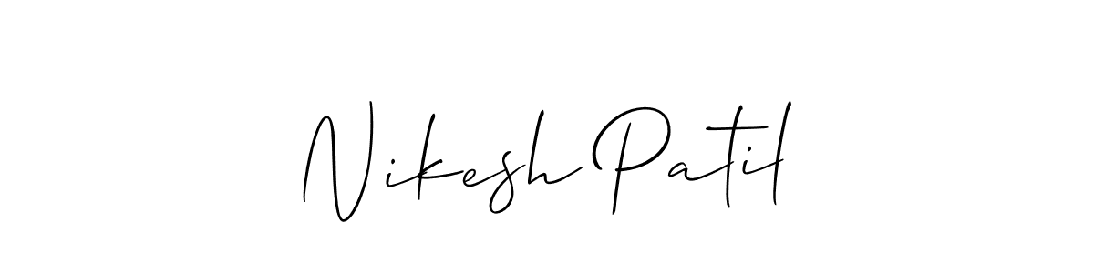 You can use this online signature creator to create a handwritten signature for the name Nikesh Patil. This is the best online autograph maker. Nikesh Patil signature style 2 images and pictures png