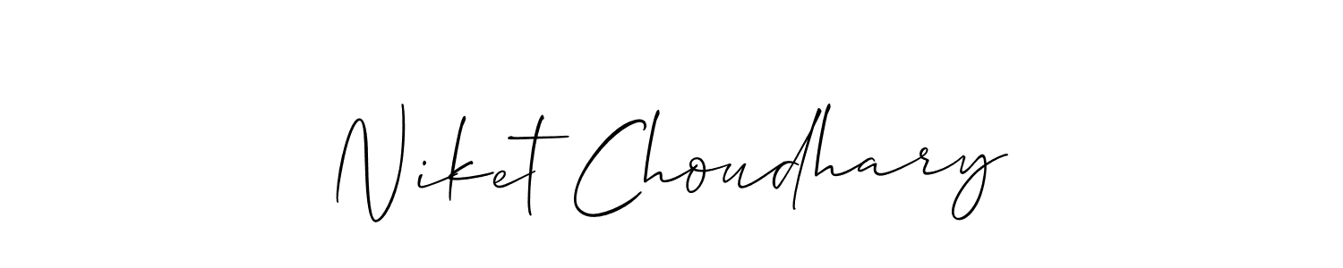 You can use this online signature creator to create a handwritten signature for the name Niket Choudhary. This is the best online autograph maker. Niket Choudhary signature style 2 images and pictures png