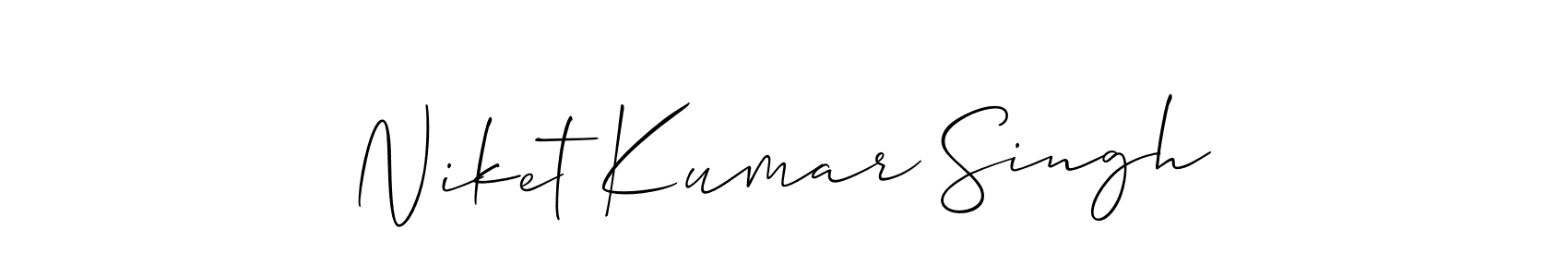 Once you've used our free online signature maker to create your best signature Allison_Script style, it's time to enjoy all of the benefits that Niket Kumar Singh name signing documents. Niket Kumar Singh signature style 2 images and pictures png