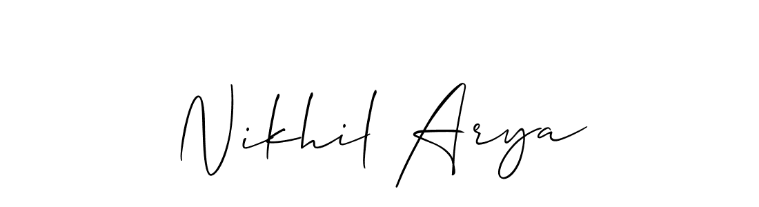 See photos of Nikhil Arya official signature by Spectra . Check more albums & portfolios. Read reviews & check more about Allison_Script font. Nikhil Arya signature style 2 images and pictures png