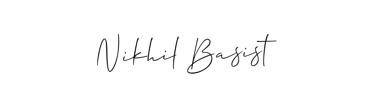 Once you've used our free online signature maker to create your best signature Allison_Script style, it's time to enjoy all of the benefits that Nikhil Basist name signing documents. Nikhil Basist signature style 2 images and pictures png