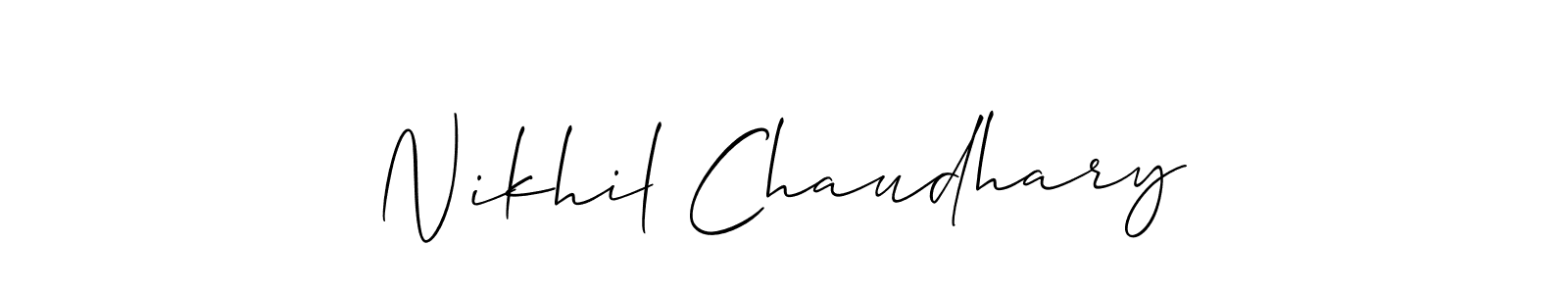 See photos of Nikhil Chaudhary official signature by Spectra . Check more albums & portfolios. Read reviews & check more about Allison_Script font. Nikhil Chaudhary signature style 2 images and pictures png