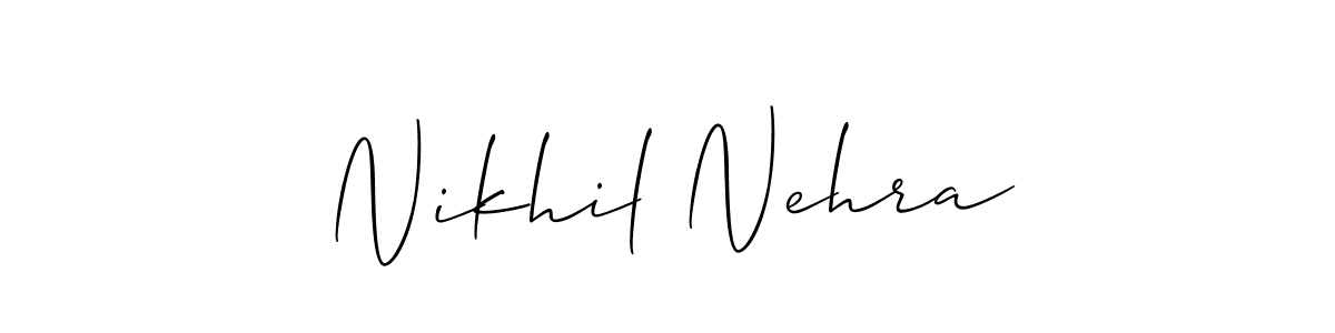 This is the best signature style for the Nikhil Nehra name. Also you like these signature font (Allison_Script). Mix name signature. Nikhil Nehra signature style 2 images and pictures png