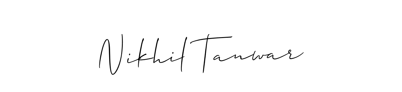 Check out images of Autograph of Nikhil Tanwar name. Actor Nikhil Tanwar Signature Style. Allison_Script is a professional sign style online. Nikhil Tanwar signature style 2 images and pictures png