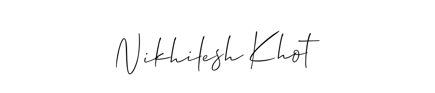 See photos of Nikhilesh Khot official signature by Spectra . Check more albums & portfolios. Read reviews & check more about Allison_Script font. Nikhilesh Khot signature style 2 images and pictures png