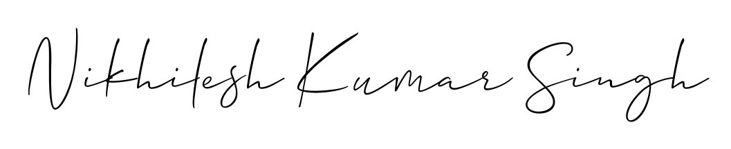Download transparent PNG signature for name Nikhilesh Kumar Singh styled with Allison_Script font. Ready to paste directly into PDF and Word agreements. Nikhilesh Kumar Singh signature style 2 images and pictures png