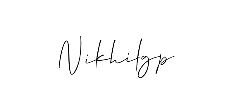 This is the best signature style for the Nikhilgp name. Also you like these signature font (Allison_Script). Mix name signature. Nikhilgp signature style 2 images and pictures png