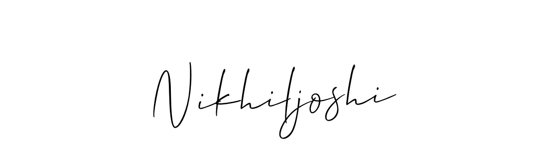 You can use this online signature creator to create a handwritten signature for the name Nikhiljoshi. This is the best online autograph maker. Nikhiljoshi signature style 2 images and pictures png