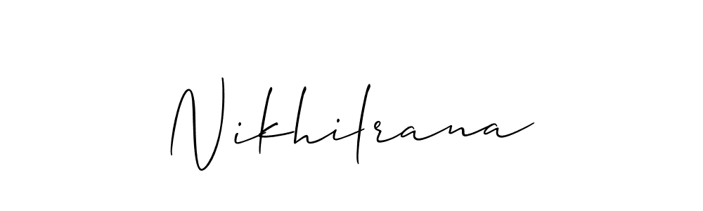 Once you've used our free online signature maker to create your best signature Allison_Script style, it's time to enjoy all of the benefits that Nikhilrana name signing documents. Nikhilrana signature style 2 images and pictures png