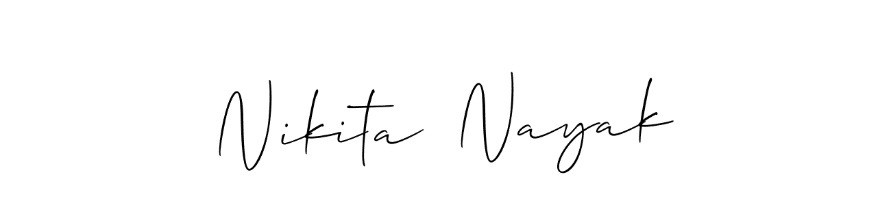 See photos of Nikita  Nayak official signature by Spectra . Check more albums & portfolios. Read reviews & check more about Allison_Script font. Nikita  Nayak signature style 2 images and pictures png