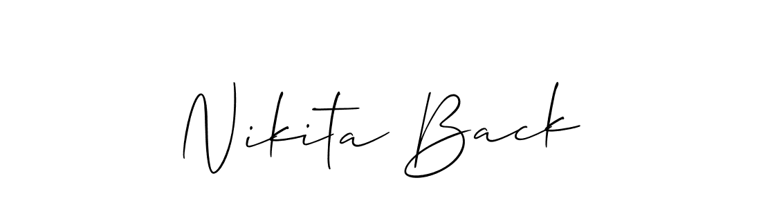 Here are the top 10 professional signature styles for the name Nikita Back. These are the best autograph styles you can use for your name. Nikita Back signature style 2 images and pictures png