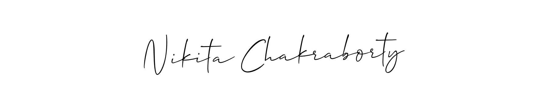 See photos of Nikita Chakraborty official signature by Spectra . Check more albums & portfolios. Read reviews & check more about Allison_Script font. Nikita Chakraborty signature style 2 images and pictures png