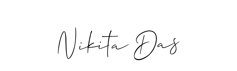 Similarly Allison_Script is the best handwritten signature design. Signature creator online .You can use it as an online autograph creator for name Nikita Das. Nikita Das signature style 2 images and pictures png
