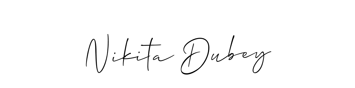 Make a beautiful signature design for name Nikita Dubey. Use this online signature maker to create a handwritten signature for free. Nikita Dubey signature style 2 images and pictures png