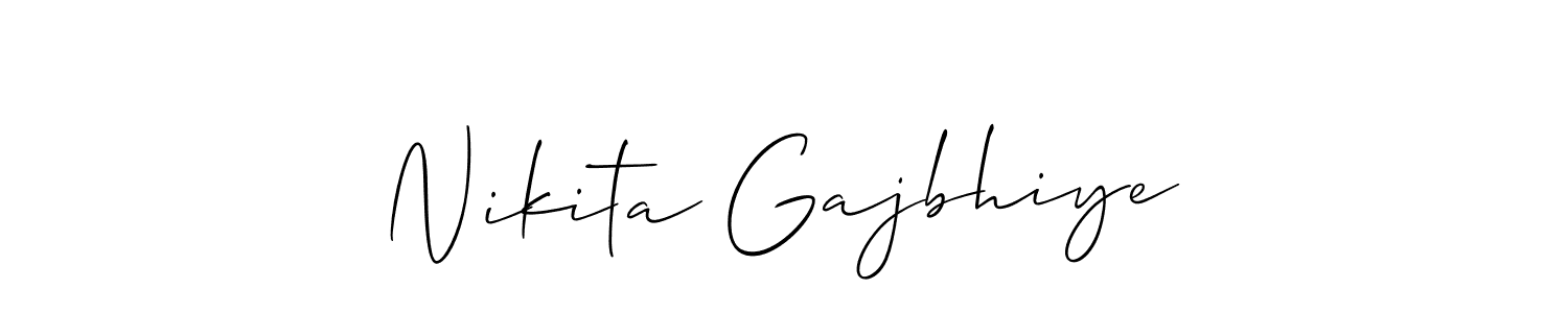 Here are the top 10 professional signature styles for the name Nikita Gajbhiye. These are the best autograph styles you can use for your name. Nikita Gajbhiye signature style 2 images and pictures png