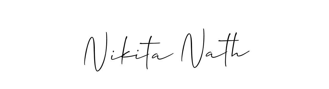 Check out images of Autograph of Nikita Nath name. Actor Nikita Nath Signature Style. Allison_Script is a professional sign style online. Nikita Nath signature style 2 images and pictures png