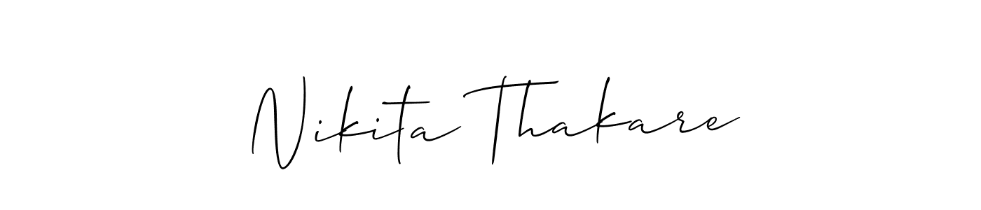 Here are the top 10 professional signature styles for the name Nikita Thakare. These are the best autograph styles you can use for your name. Nikita Thakare signature style 2 images and pictures png
