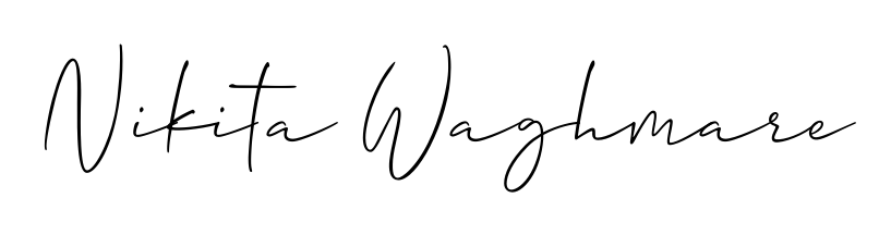 The Allison_Script typeface gives name Nikita Waghmare a refined look. Suitable for certificates, diplomas, and official verification. Nikita Waghmare signature style 2 images and pictures png