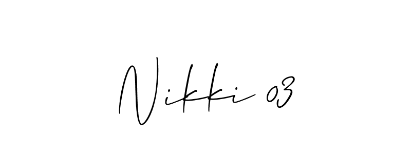 You can use this online signature creator to create a handwritten signature for the name Nikki 03. This is the best online autograph maker. Nikki 03 signature style 2 images and pictures png