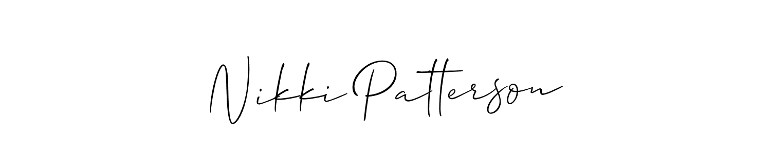 Here are the top 10 professional signature styles for the name Nikki Patterson. These are the best autograph styles you can use for your name. Nikki Patterson signature style 2 images and pictures png