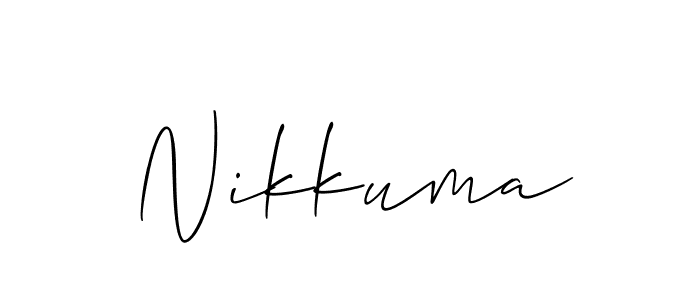 You can use this online signature creator to create a handwritten signature for the name Nikkuma. This is the best online autograph maker. Nikkuma signature style 2 images and pictures png