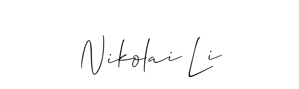 Here are the top 10 professional signature styles for the name Nikolai Li. These are the best autograph styles you can use for your name. Nikolai Li signature style 2 images and pictures png