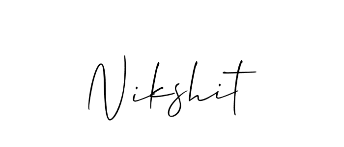 Check out images of Autograph of Nikshit name. Actor Nikshit Signature Style. Allison_Script is a professional sign style online. Nikshit signature style 2 images and pictures png