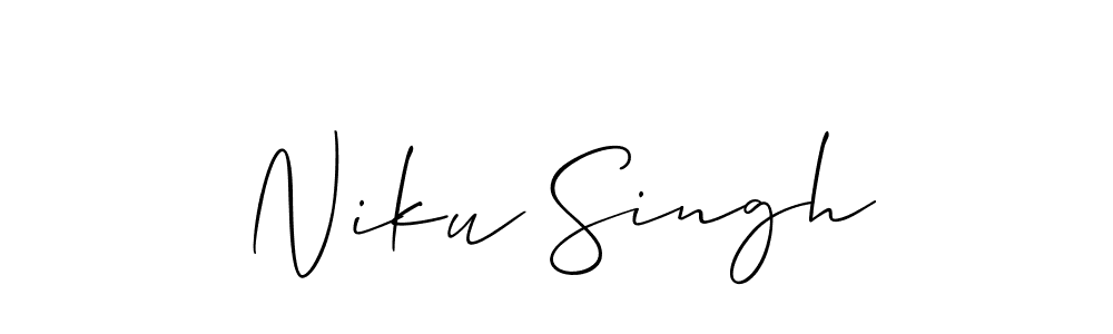 Here are the top 10 professional signature styles for the name Niku Singh. These are the best autograph styles you can use for your name. Niku Singh signature style 2 images and pictures png