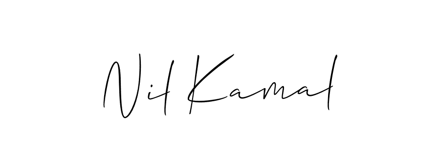 Make a short Nil Kamal signature style. Manage your documents anywhere anytime using Allison_Script. Create and add eSignatures, submit forms, share and send files easily. Nil Kamal signature style 2 images and pictures png