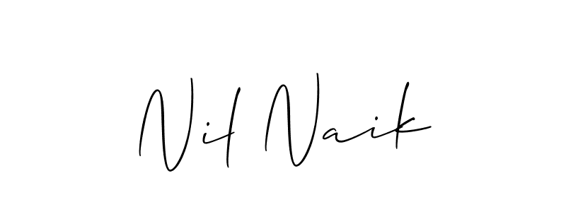 Check out images of Autograph of Nil Naik name. Actor Nil Naik Signature Style. Allison_Script is a professional sign style online. Nil Naik signature style 2 images and pictures png