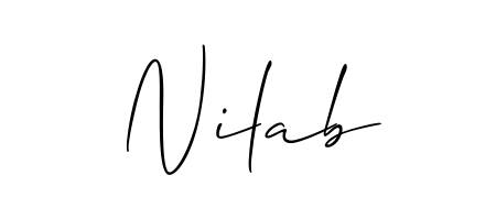 Build your personal autograph collection for name Nilab with Allison_Script design. Browse, select, and save your favorites. Nilab signature style 2 images and pictures png