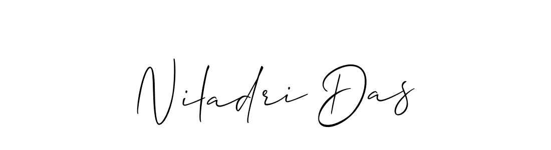 It looks lik you need a new signature style for name Niladri Das. Design unique handwritten (Allison_Script) signature with our free signature maker in just a few clicks. Niladri Das signature style 2 images and pictures png