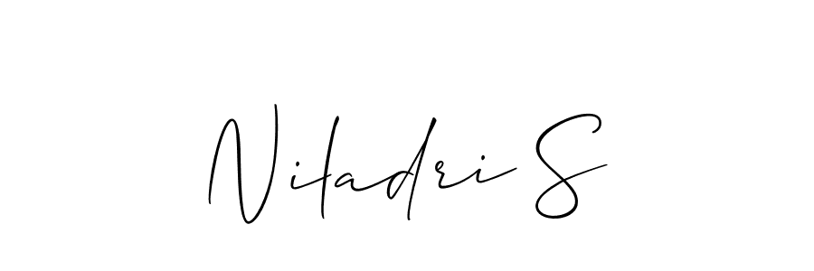 Make a beautiful signature design for name Niladri S. Use this online signature maker to create a handwritten signature for free. Niladri S signature style 2 images and pictures png