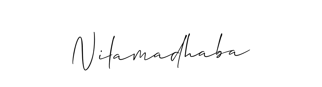 You can use this online signature creator to create a handwritten signature for the name Nilamadhaba. This is the best online autograph maker. Nilamadhaba signature style 2 images and pictures png