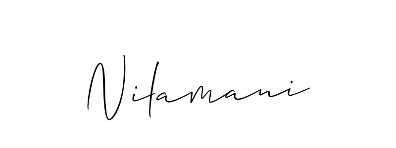 You can use this online signature creator to create a handwritten signature for the name Nilamani. This is the best online autograph maker. Nilamani signature style 2 images and pictures png