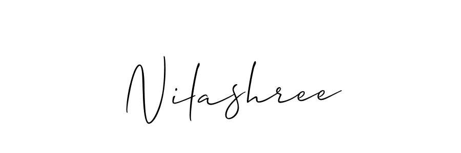 Also You can easily find your signature by using the search form. We will create Nilashree name handwritten signature images for you free of cost using Allison_Script sign style. Nilashree signature style 2 images and pictures png