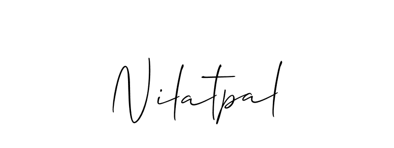 You can use this online signature creator to create a handwritten signature for the name Nilatpal. This is the best online autograph maker. Nilatpal signature style 2 images and pictures png